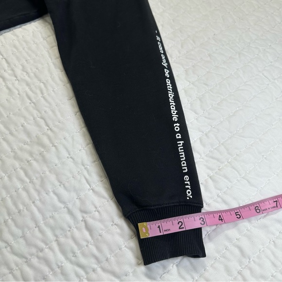 ZARA  Men’s Medium Long Sleeve Sweatshirt 2001 A SPACE ODYSSEY/ HUMAN ERROR - Picture 9 of 12